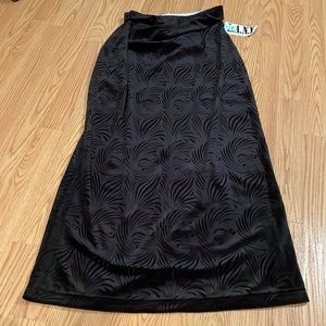 Vintage Long Velour Skirt